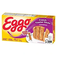BÂTONNETS DE PAIN DORÉ KELLOGGS EGGO CANNELLE 270g BÂTONNETS DE PAIN DORÉ EGGO