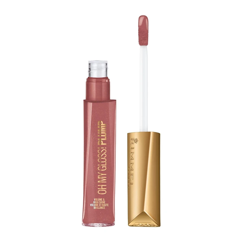 Rimmel Oh My Gloss! Lip Plump, infused with cinnamon oil, camphor, and capsicum, for volume & high shine, 100% Cruetly-Free