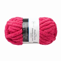 MS Chunky Chenille Pink Party Polyester Yarn