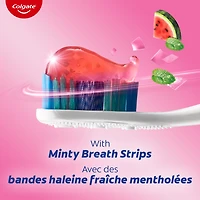 Colgate MaxFresh Fluoride Toothpaste, Watermelon Blastwith Mint, 130 ml