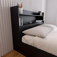 Nexera Hunter Bookcase Headboard