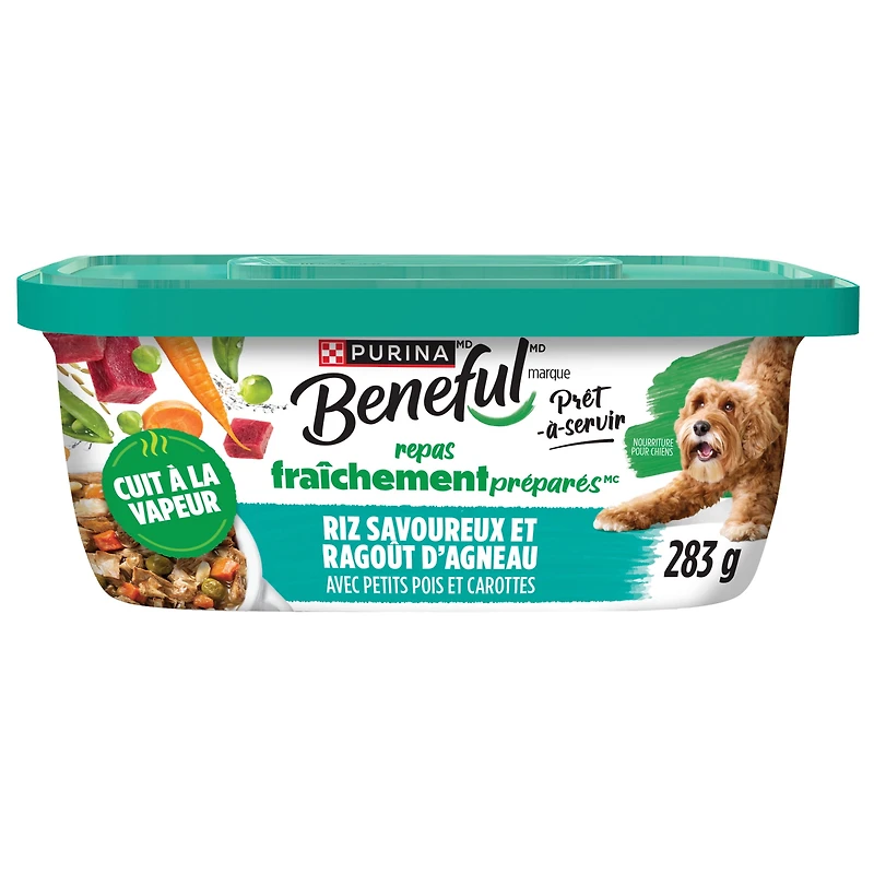 Beneful Prepared Meals Savoury Rice & Lamb Stew, Wet Dog Food 283 g