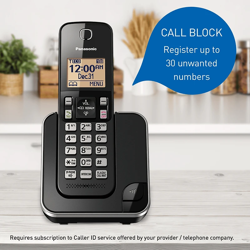 Téléphone Panasonic DECT 6.0 – 2 combinés