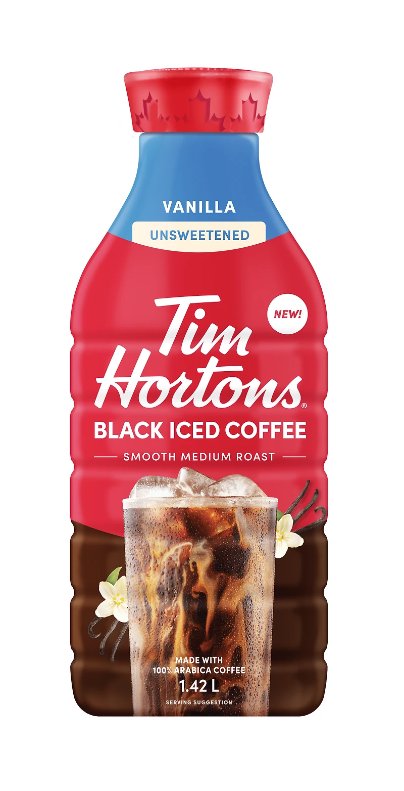 Tim Hortons Prêt à Boire Café Glacé Noir Vanille 1.42L