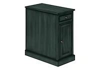 Monarch Specialties Accent Table, End, Side Table, Nightstand, Narrow, Bedroom, Lamp, Storage Drawer, Brown Veneer, Traditional