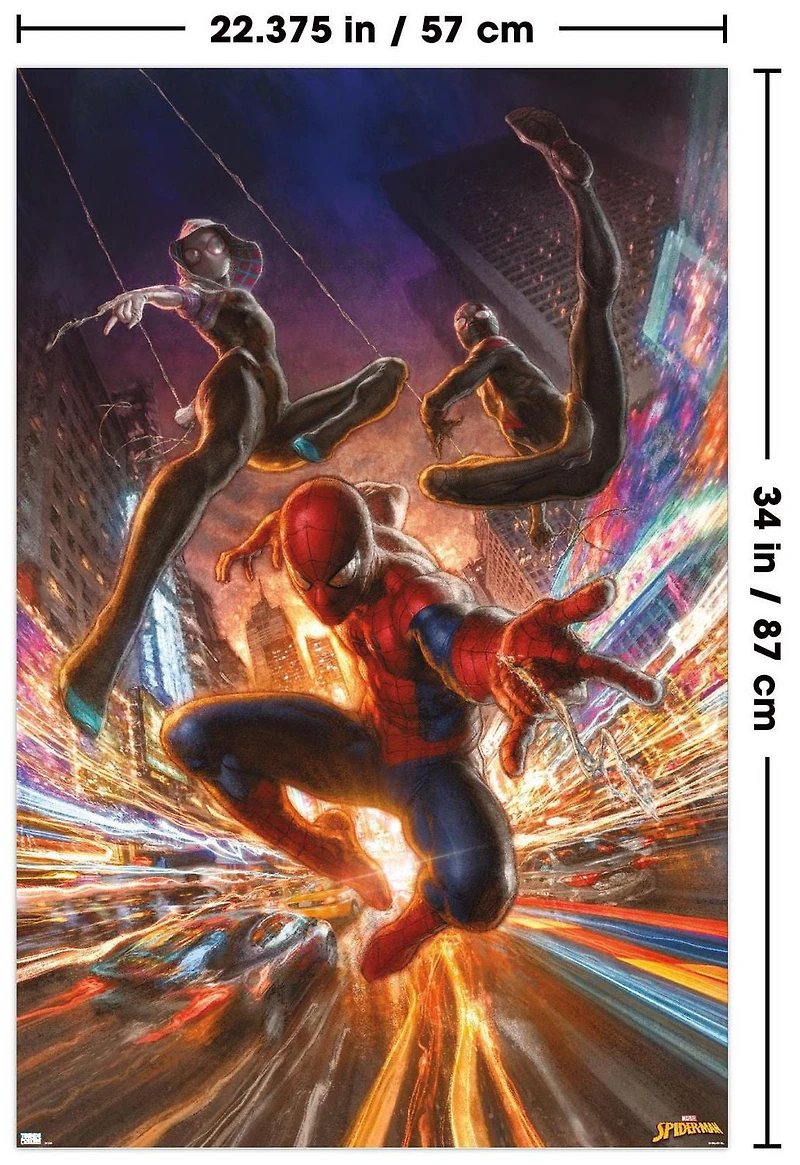 Marvel Comics Spider-Man - Gallery Edition Group Wall Poster, 22.375" x 34"