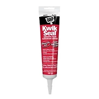 Calfeutrant adhésif DAP Kwik Seal pour baignoires et carreaux de céramique, 162ml, Blanc