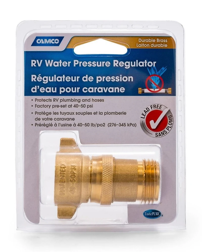 Régulateur de pression d'eau
