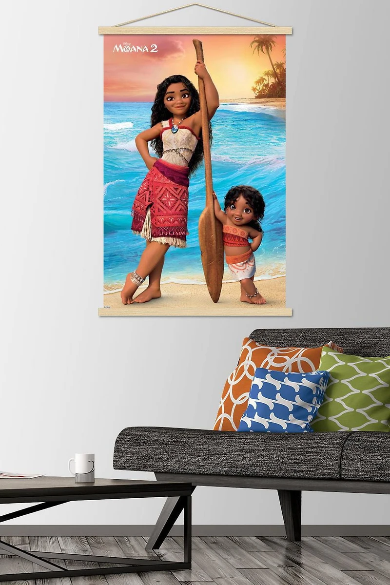 Disney Moana 2 - Moana and Simea Wall Poster