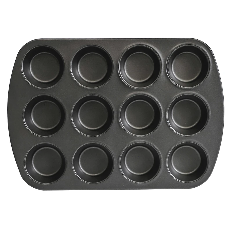 PILLSBURY NON STICK 12-CUP MUFFIN PAN SET - 2 PIECES