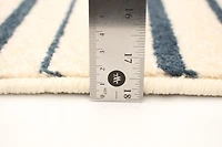 ECARPET Striped Area Rug, Minimalist Style Modern Carpet Fika Collection