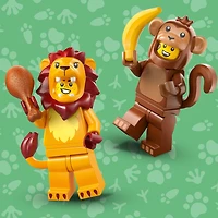LEGO Minifigures Animal Series 28 6 Pack - Kids Toys in Sealed Mystery Boxes - Animal Themed Figures to Collect - Birthday Party Favors & Gift Idea for Boys & Girls, Ages 5+ - 66813