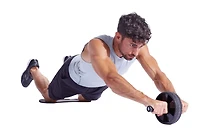 Spri Ab Wheel & Mat