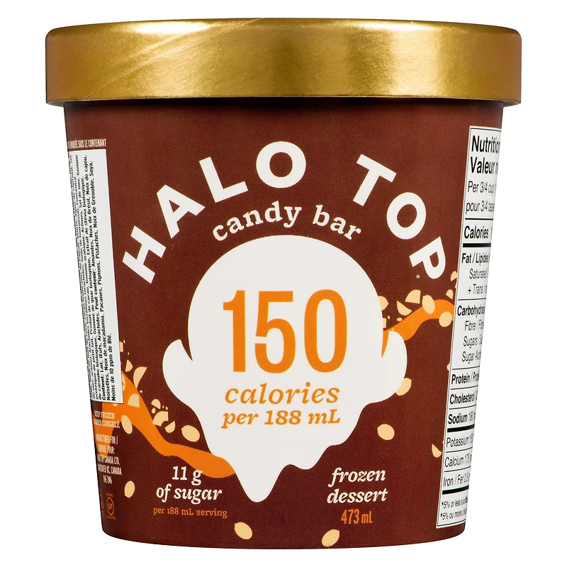 Halo Top Candy Bar Frozen Dessert