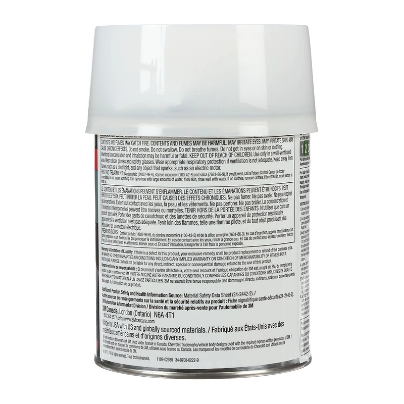 Matériau de remplissage renforcé Bondo-Glass®