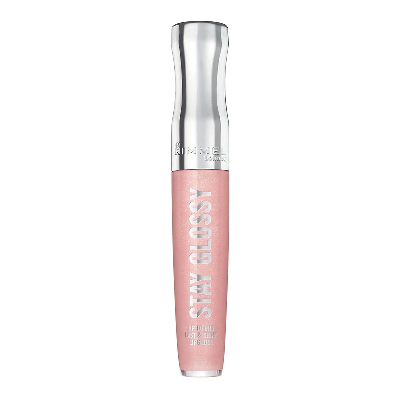 Rimmel Stay Glossy Lip Gloss, Non Sticky, Lasts up to Six Hours, Lip Hugging Applicator, Made with Shine Extent Technology