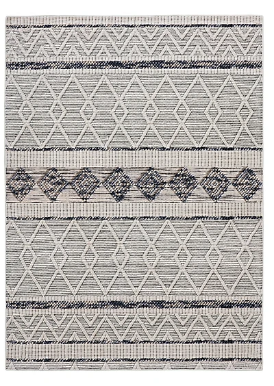 Mirage Novi Cream & Grey 8' x 10' Area Rug
