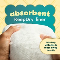 Pampers Swaddlers Couches, Taille P5 (9-17 kg), Absorbantes, Gardent Bébé au Sec et Confortable, Couches Jetables Recommandées par les Pédiatres, Respectueuses de la Peau.