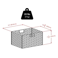 20216 Omaha Storage rack with baskets