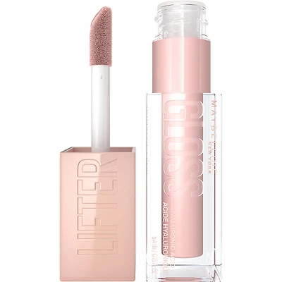 Maybelline New York Lifter Gloss, Hydrating Lip Gloss with Hyaluronic Acid, ice ,5.4 ml