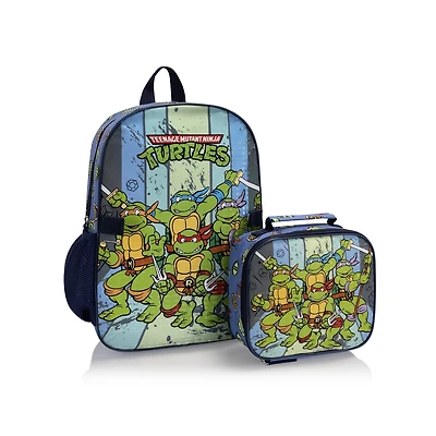 Heys Kids TMNT 2pc (Backpack & Lunch Bag) Set, Back to School Supplies