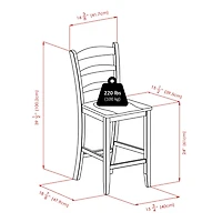 Winsome Orlando 3-Piece High Table Set - 94312
