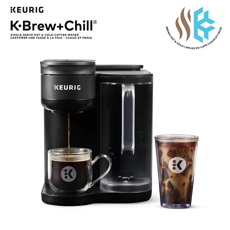 K-Brew+Chill, Single Serve Hot & Cold K-Cup Pod Coffee Maker