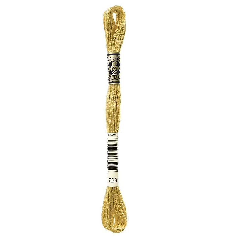 DMC 6-Strand Cotton Embroidery Floss, 8 m (8.7 yd), Brown