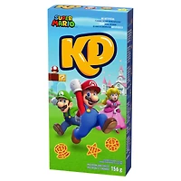 KD Super Mario Power-Up Pasta Shapes Macaroni and Cheese, 156 g Box