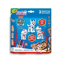 Crayola PAW Patrol Scribble Scrubbie Pets, 3 Count