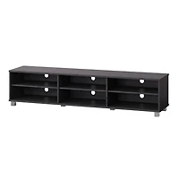 CorLiving Hollywood Modern TV Stand with Open Adjustable Shelves for Most TVs up to 85 inch