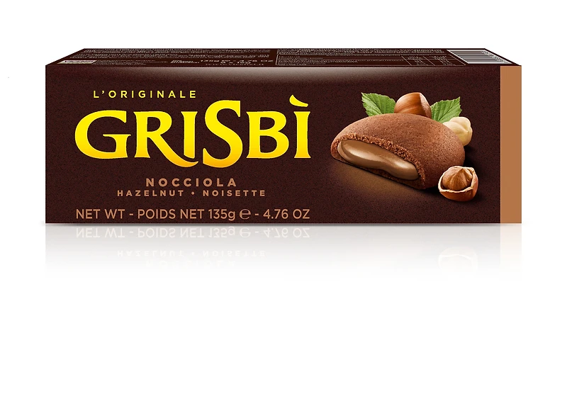 GRISBI BISCUIT HAZELNUT 135G