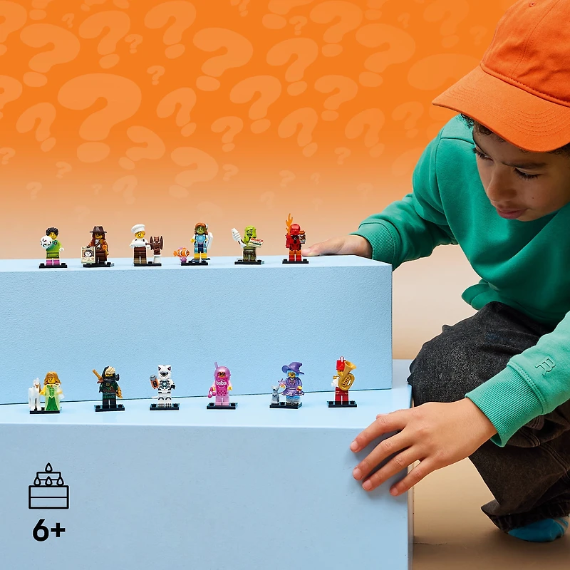 LEGO Minifigures Series 29 - Birthday Party Favors for Boys & Girls, Ages 6+ - Goodie Bag Stuffers for Kids - Mystery Box With 1 of 12 Collectible Minifigures - 71052