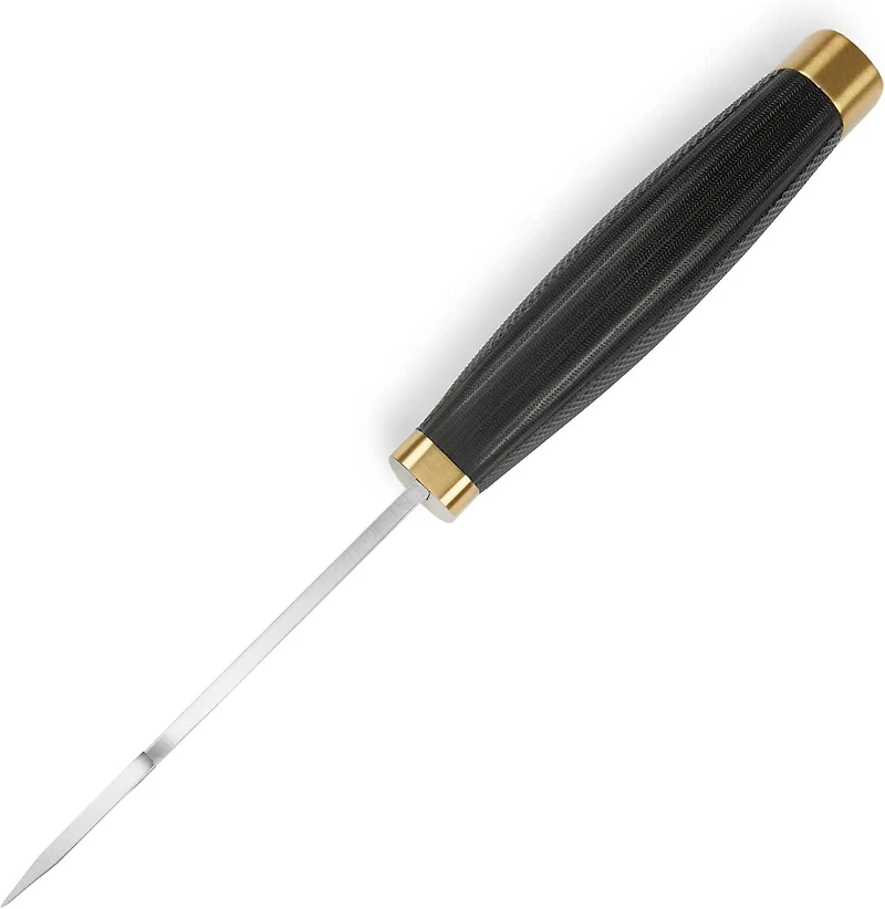 Buck Knives – Couteau à lame fixe Buck Zipper avec Guthook – Couteau à lame fixe, garantie à vie à 100 %, traité thermiquement, manche en caoutchouc texturé, fourreau inclus, chasse