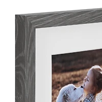 DesignOvation Gallery 8" X 10" Matted to 5" X 7" Natural Picture Frame