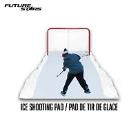 Future Stars Backyard Ice Rink Kit - Frame, Tarp and In-Ground pegs - Customize Size up to 20' x 10'!