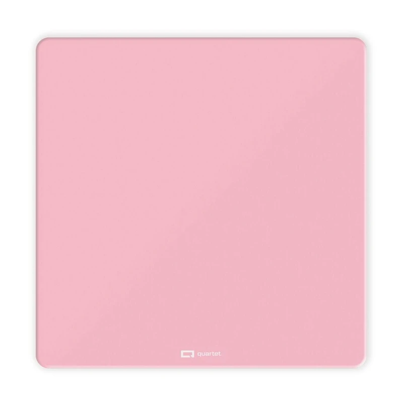 Quartet Magnetic Dry-Erase Tin Tiles, Frameless, Assorted Colours, 12" x 12"