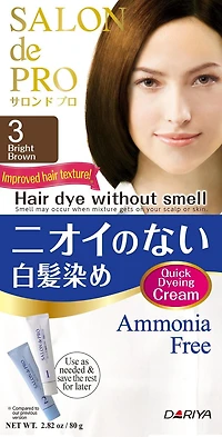 Dariya Salon de Pro Coloration Cheveux Sans Odeur