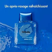 Gillette Series After Shave Splash for Men, Refresh and Moisturize, Cool Wave Scent, 100 ml