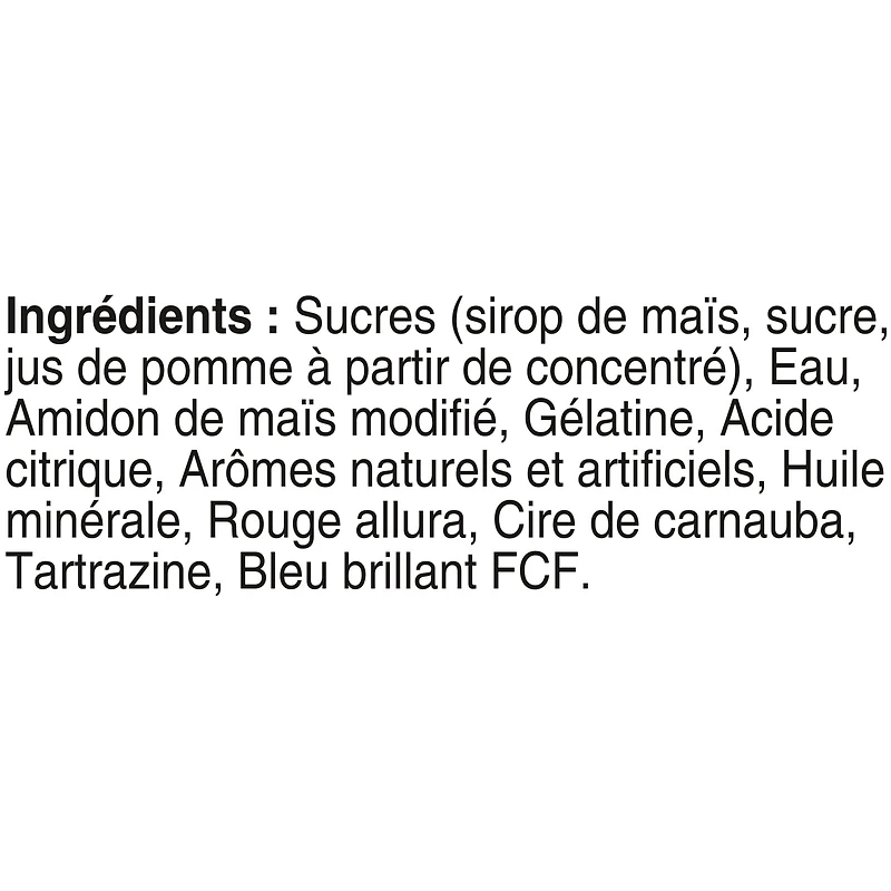 STARBURST, Originaux, bonbons gélifiés, 142g