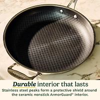 Cuisinart FusionPlus™ 6‑Piece Stainless Steel Non‑Stick Fry Pan Set, 8", 10", 12" Skillets with Lids, PFAS‑Free, Induction Ready Cookware (FPS‑6SSCRC)