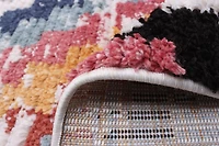ECARPET Boho Chic Indoor Area Rug, Fluffy Carpet for Bedroom Morocco Casa Collection