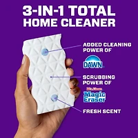 Mr. Clean Magic Eraser Ultra Foamy Multi Purpose Cleaner, Foaming Magic Eraser Sponge Multi Surface Cleaner, 5-Count