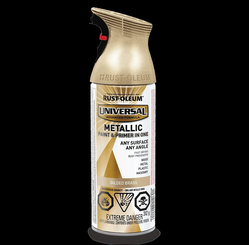 Universal Metallic Gilded Brass