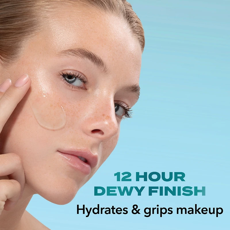 Hard Candy Grip On Lock Water-based 12-Hour Face Primer, Hydrating, Aloe Vera, Niacinamide