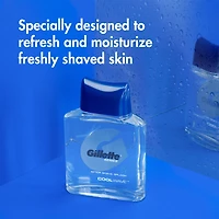 Gillette Series After Shave Splash for Men, Refresh and Moisturize, Cool Wave Scent, 100 ml