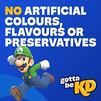 KD Super Mario Power-Up Pasta Shapes Macaroni and Cheese, 156 g Box