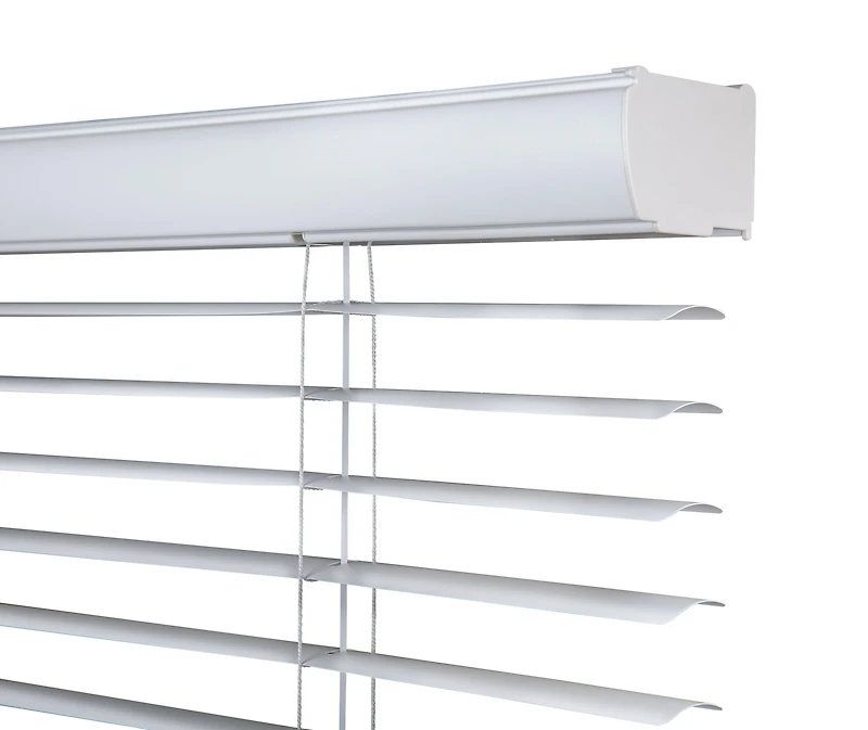 MAINSTAYS 1 3/8in. Vinyl Room Darkening Mini Blind 48 in. x 48 in., White