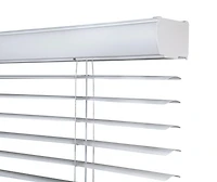 MAINSTAYS 1 3/8in. Vinyl Room Darkening Mini Blind 48 in. x 48 in., White