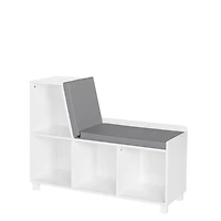 RiverRidge® Home Book Nook Collection Storage Bench with Cubbies in White for Kids